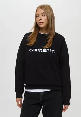 Carhartt WIP: Чёрный свитшот 