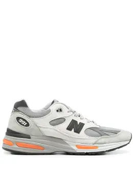 New Balance: Светлые кроссовки  991