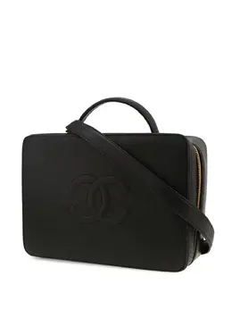 CHANEL Pre-Owned: Чёрная сумка 