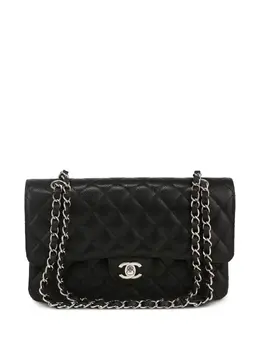 CHANEL Pre-Owned: Чёрная сумка 