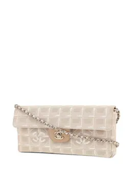 CHANEL Pre-Owned: Бежевая сумка 