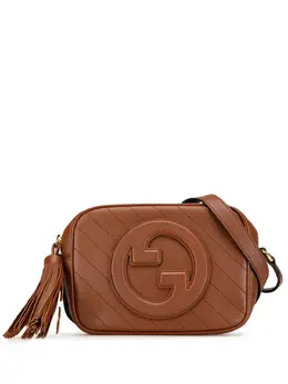 Gucci Pre-Owned: Коричневая сумка через плечо 