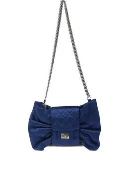 CHANEL Pre-Owned: Синяя сумка 