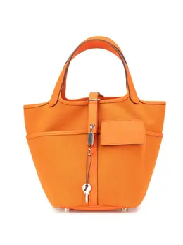 Hermès Pre-Owned: Оранжевая сумка 