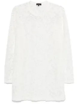 Comme des Garçons Homme Plus: Кружевная футболка 