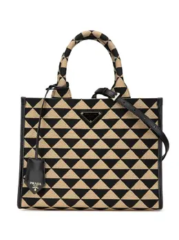 Prada Pre-Owned: Коричневая сумка 