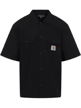 Carhartt WIP: Чёрная рубашка 