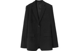 Burberry: Чёрная куртка 