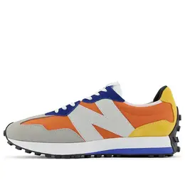 New Balance: Оранжевые кроссовки  327