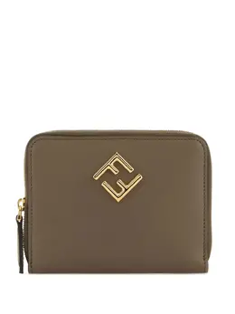 FENDI: Коричневый кошелёк  FF