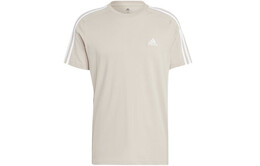 Adidas: Бежевая футболка 