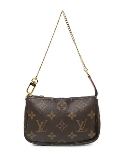 Louis Vuitton Pre-Owned: Коричневая сумка 