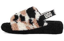 UGG: Белые шлёпанцы  Fluff Yeah