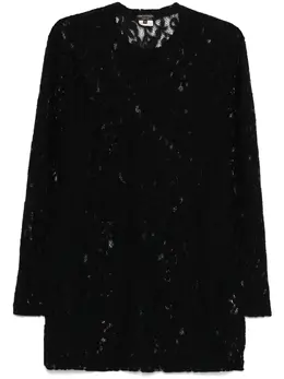 Comme des Garçons Homme Plus: Кружевная футболка 