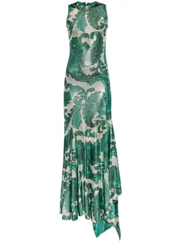 ETRO: Длинное платье 