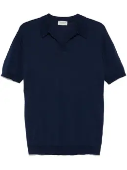 John Smedley: Синяя футболка 