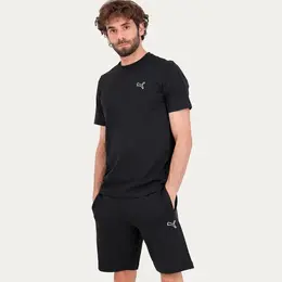 PUMA: Чёрные шорты  Essentials