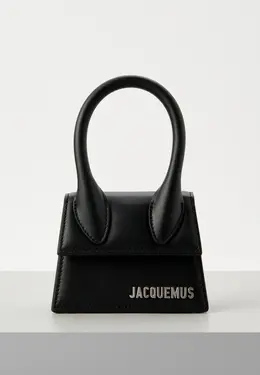 Jacquemus: Чёрная сумка 