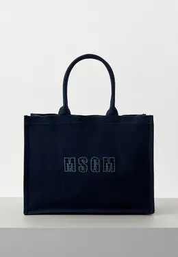 MSGM: Синяя сумка 