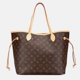 Louis Vuitton: Сумка-шоппер  Neverfull MM