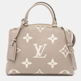 Louis Vuitton: Бежевая сумка 