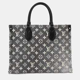 Louis Vuitton: Чёрная сумка-шоппер 