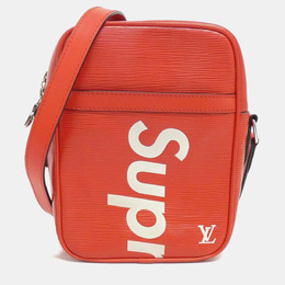 Louis Vuitton: Красная сумка  Épi