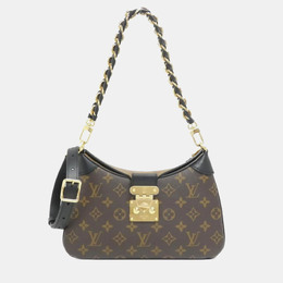 Louis Vuitton: Коричневая сумка 
