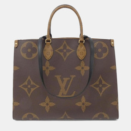 Louis Vuitton: Коричневая сумка-шоппер 