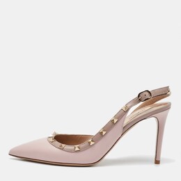 Valentino: Розовые туфли  Rockstud