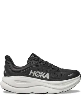HOKA: Чёрные кроссовки 