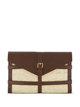 Altuzarra: Бежевый клатч 