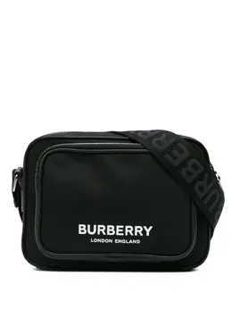 Burberry Pre-Owned: Чёрная сумка через плечо 