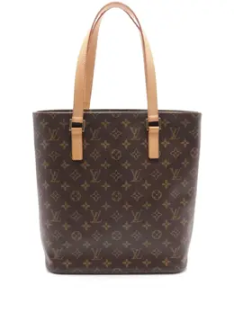 Louis Vuitton Pre-Owned: Коричневая сумка-шоппер 