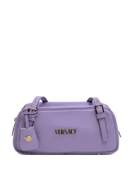 Versace: Фиолетовая сумка 