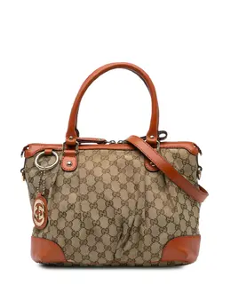 Gucci Pre-Owned: Коричневая сумка 