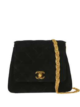 CHANEL Pre-Owned: Чёрная сумка 