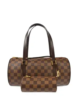 Louis Vuitton Pre-Owned: Коричневая сумка-шоппер 