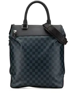 Louis Vuitton Pre-Owned: Голубая сумка-шоппер 