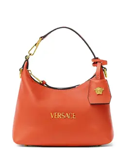 Versace: Оранжевая сумка 