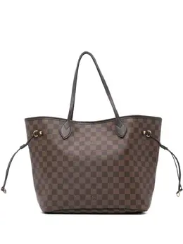 Louis Vuitton Pre-Owned: Коричневая сумка-шоппер 