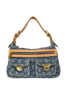 Louis Vuitton Pre-Owned: Голубая сумка 