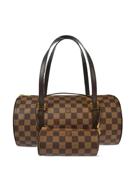 Louis Vuitton Pre-Owned: Коричневая сумка-шоппер 