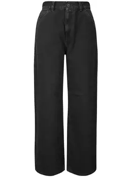 Carhartt WIP: Чёрные джинсы 