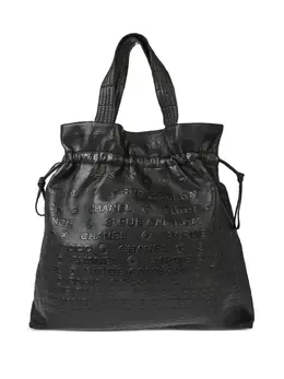 CHANEL Pre-Owned: Чёрная сумка 
