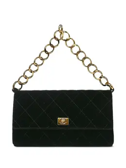 CHANEL Pre-Owned: Чёрная сумка 
