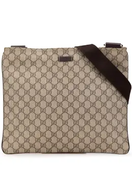 Gucci Pre-Owned: Коричневая сумка через плечо 