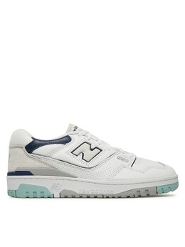 New Balance: Белые кроссовки 