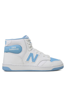New Balance: Белые кроссовки 