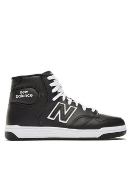 New Balance: Чёрные кроссовки 
